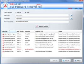 PDF Password Remover Pro by XenArmor for Free