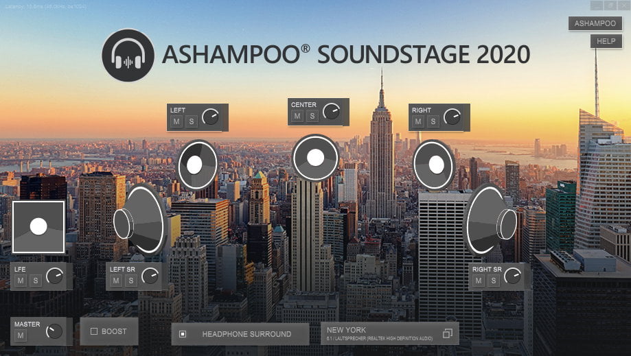 Ashampoo Soundstage: Unleashing the Power of Sound for Free